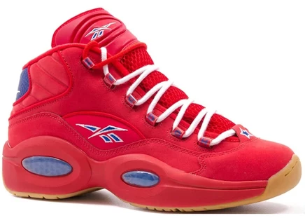 Мужские кроссовки Reebok Question Mid, красно-синие