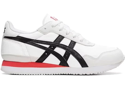 Женские кроссовки Asics Tiger Runner, бело-черные