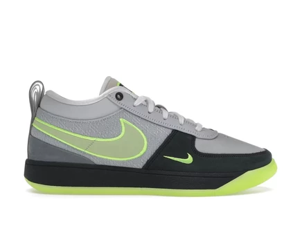 Мужские кроссовки Nike Book 1 Neon 95, серо-салатовые