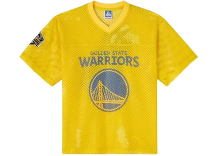 Мужская баскетбольная майка OVO Golden State Warriors, желтая
