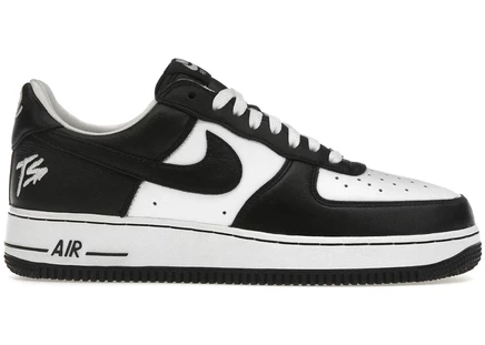 Кеды Nike Air Force 1 Low QS Terror Squad Blackout, бело-черные
