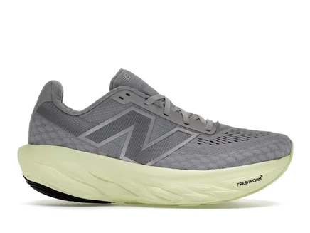 Мужские кроссовки New Balance 1080v14, серо-лаймовые/серебристые