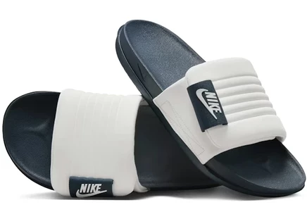 Мужские слайды Nike Offcourt Adjust Slide, бело-синие