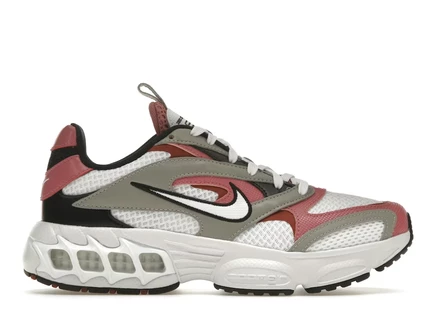 Женские кроссовки Nike Zoom Air Fire, серо-белые/пыльно-розовые