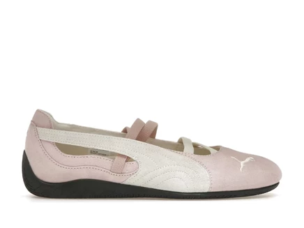 Женские кроссовки Puma Speedcat Ballet замшевые, пудрово-розовые/белые