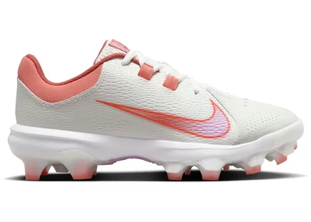 Женские кроссовки Nike Hyperdiamond 4 Pro MCS, бело-оранжевые