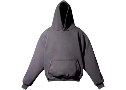 Мужская укороченная худи Yeezy Gap Engineered by Balenciaga, серая