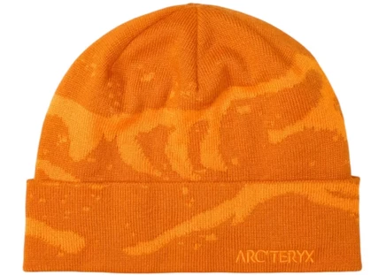 Унисекс шапка-бини Arc'teryx Grotto Toque, медно-голубая/оранжевая