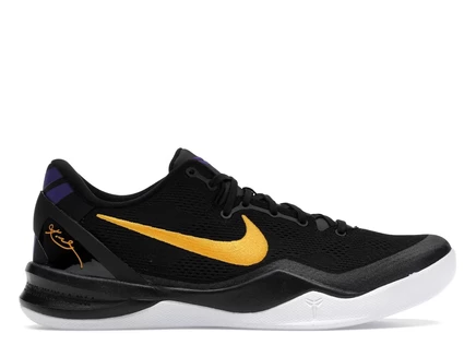 Мужские кеды Nike Kobe 8 Protro, черно-золотые
