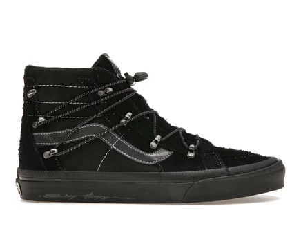 Унисекс высокие кеды Vans Sk8-Hi Echo DX HuaTunan Year of the Tiger, черные/электро-зеленые