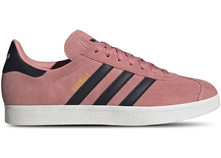 Мужские кроссовки Adidas Gazelle, розовые/черные/белые