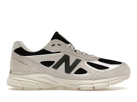 Мужские кроссовки New Balance 990v4 MiUSA, бело-черные