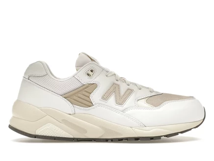 Мужские кроссовки New Balance 580, белые Timber Wolf
