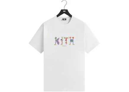 Мужская футболка Kith x Nanzuka Tanaami, белая