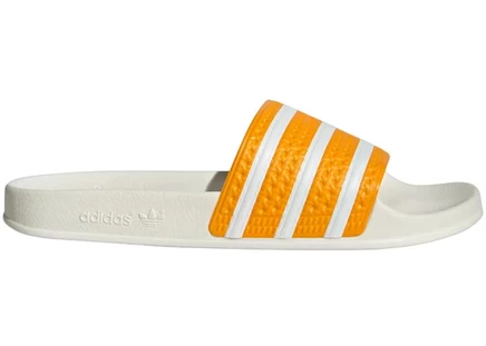 Мужские сланцы Adidas Adilette, золотисто-белые