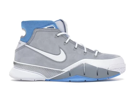 Мужские баскетбольные кроссовки Nike Kobe 1 Protro MPLS, серо-голубые