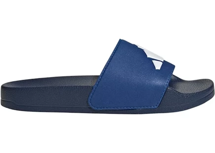 Детские шлепанцы Adidas Adilette Shower Logo, сине-белые