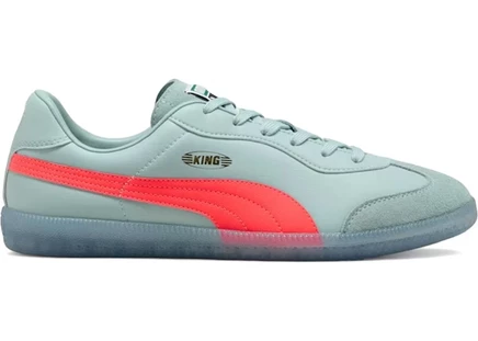 Мужские бутсы Puma King 21 IT, Modern Mint/Glowing Red