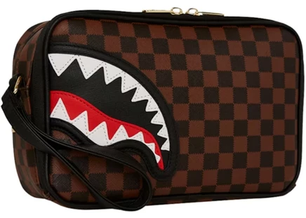 Унисекс несессер Sprayground Sawtooth Sharks in Paris, коричневый