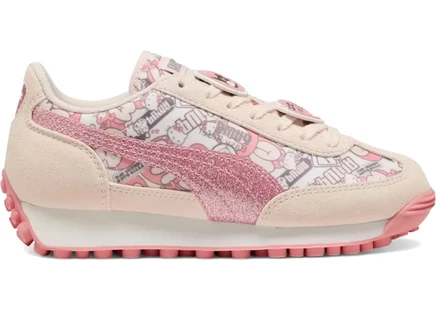 Детские кроссовки Puma Easy Rider Hello Kitty, жасмин/розовые