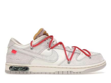 Мужские кроссовки Nike Dunk Low Off-White Lot 33