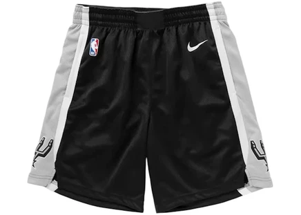 Мужские шорты Nike Spurs Swingman, черно-серые