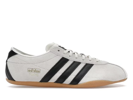 Женские кроссовки Adidas Tokyo, молочно-черные
