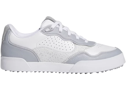 adidas Retrocross 25 Spikeless Golf White Halo Silver (Women's) cloud white/halo silver/dash grey (2)