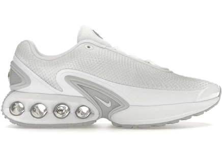 Мужские кроссовки Nike Air Max Dn, бело-серебристые