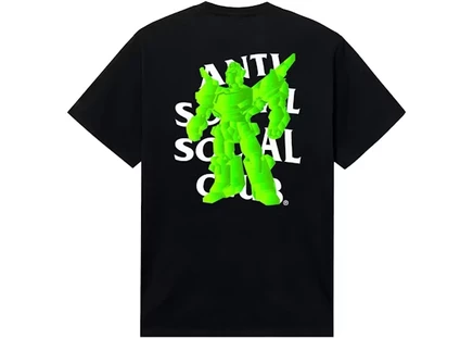 Мужская футболка Anti Social Social Club Connect, черная
