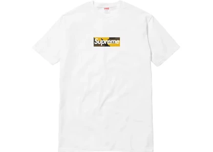 Мужская футболка Supreme Brooklyn Box Logo, белая