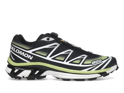 Мужские кроссовки Salomon XT-6 Skyline, черно-зеленые