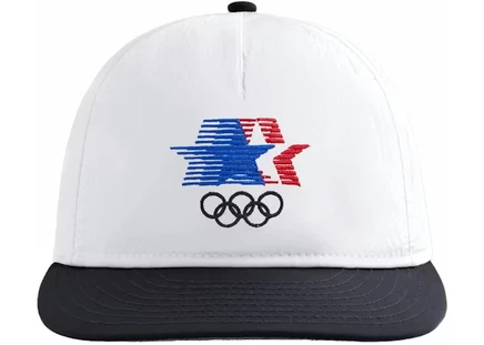 Унисекс кепка KITH New Era 9FIFTY Olympics Heritage, белая