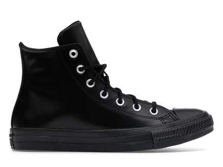 Женские кожаные кроссовки Converse Chuck Hi, фиолетовые