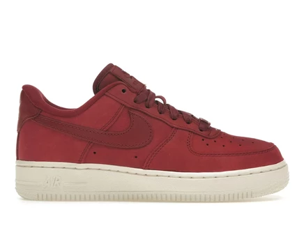 Женские кроссовки Nike Air Force 1 Low 07 PRM, красно-белые
