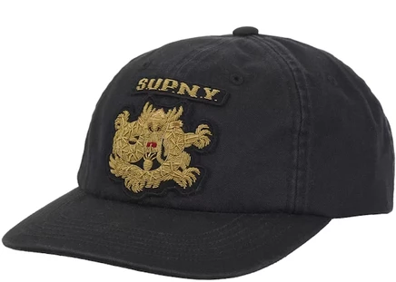Унисекс шестипанельная кепка Supreme Bullion Dragon, черная