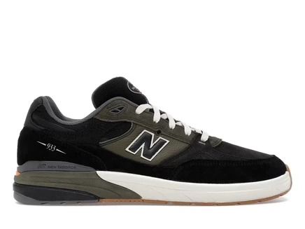 New Balance Numeric 933 Andrew Reynolds Black Olive black/olive