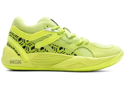 Мужские кроссовки Puma TRC Blaze Court MCM, лаймовые
