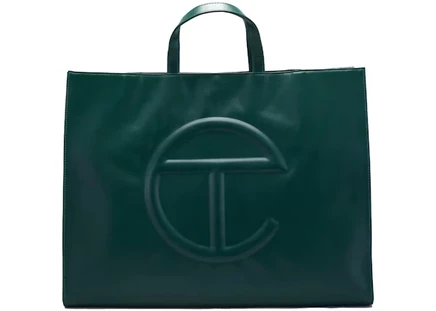 Унисекс сумка Telfar Shopping Bag Large, темно-оливковая