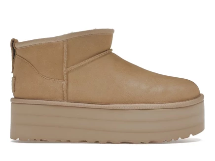 Женские ботинки Ugg Classic Ultra Mini, песочно-коричневые