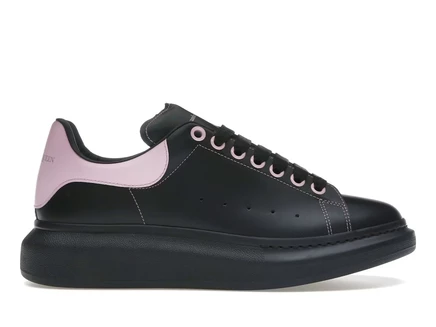 Мужские кроссовки Alexander McQueen Oversized, черные/ледяной розовый