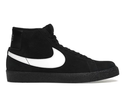 Мужские кроссовки Nike SB Zoom Blazer Mid, черно-белые