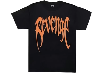Мужская футболка Revenge Orange Arch, черная