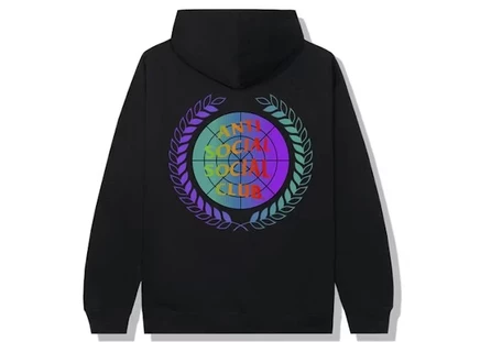 Мужское худи ASSC New World Boredom, черное