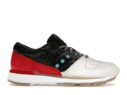 Мужские кроссовки Saucony Azura Czarcony, черно-белые с красным