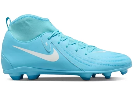 Мужские футбольные бутсы Nike Phantom Luna 2 Club MG High, сине‑белые