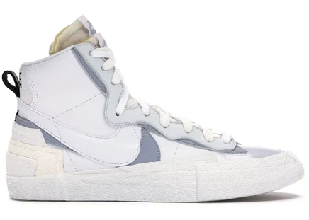 Nike Blazer Mid sacai White Grey summit white/white-wolf grey-black
