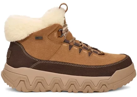 Женские ботинки Ugg TerreTrail Cozy Lace, каштановые