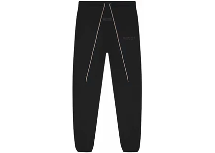 Fear of God Essentials Sweatpants Jet Black/Tan jet black/tan