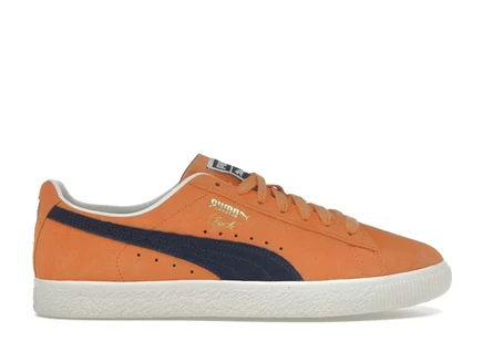 Мужские кроссовки Puma Clyde OG, оранжево-синие